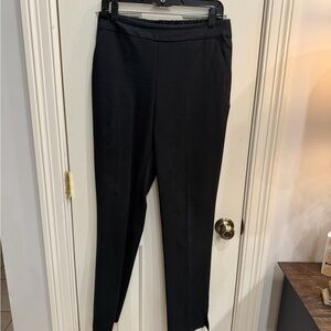 Issac Mizrahi Elegant Black Women's Straight Leg Pants Sz. 8Tall NWOT